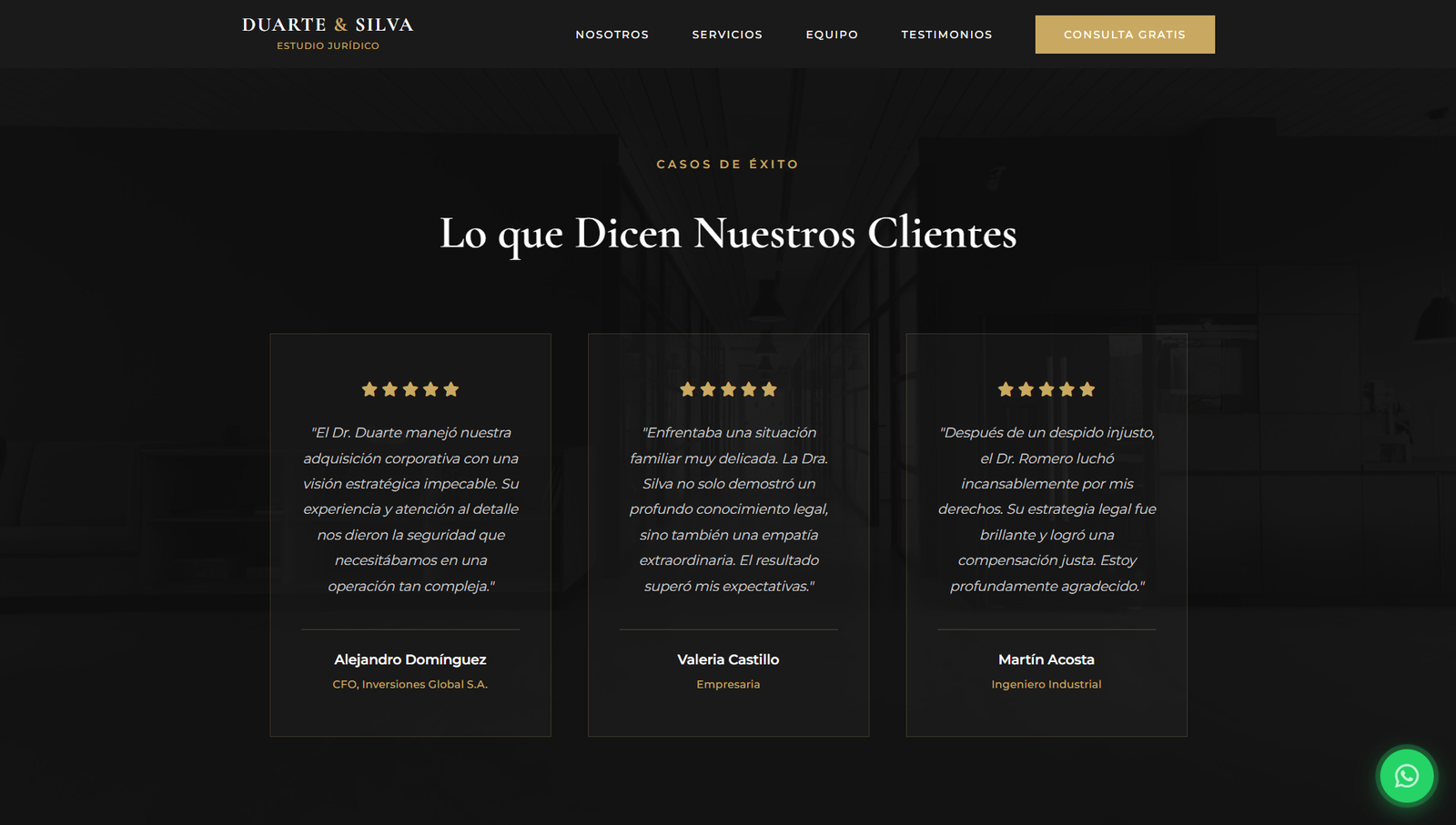 Duarte & Silva - Servicios