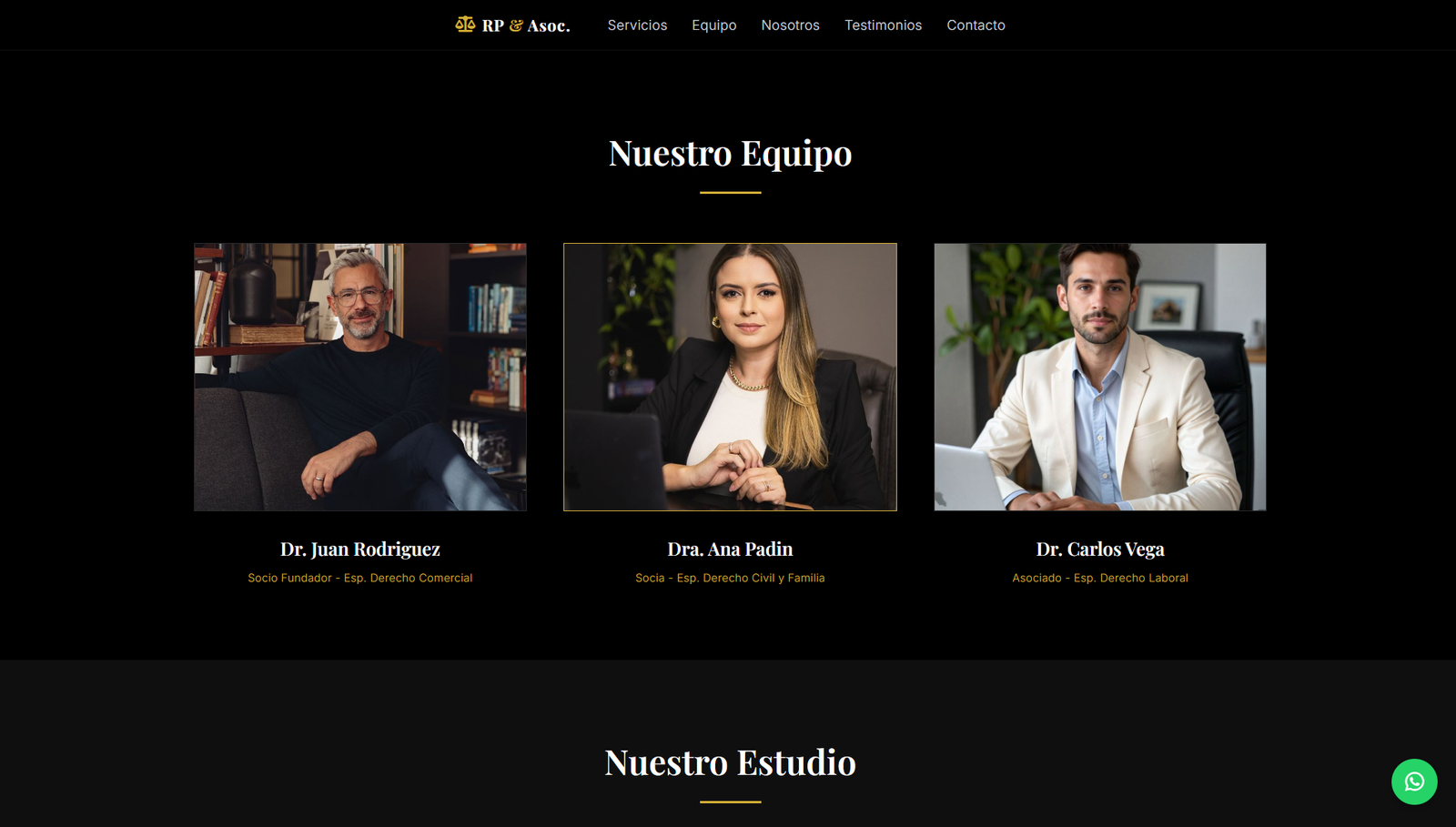 Rodríguez Padín - Servicios